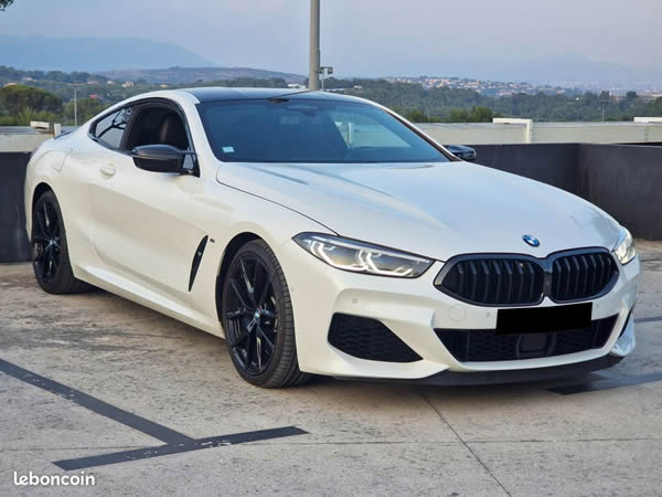 BMW 850i - Vue avant
