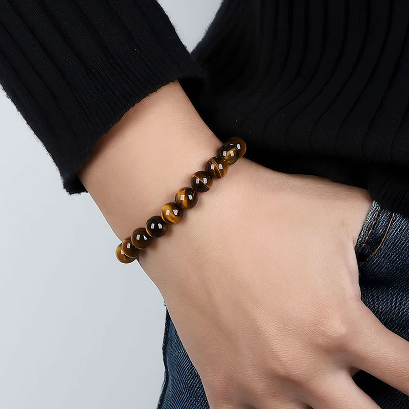 Bracelet Zénithude - Détail Œil de Tigre